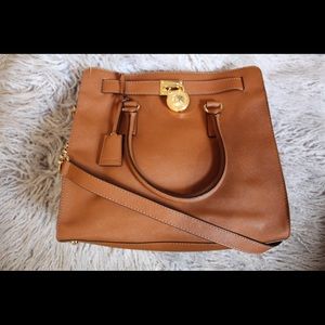 ❗️MICHAEL KORS Hamilton Leather Large Tote